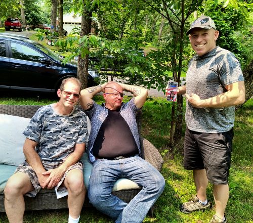 Glenn Stewart Rhodes Ivan Raiklin Backyard BBQ